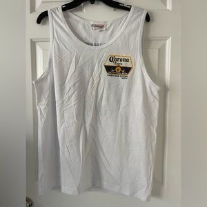 Corona Beer graphic tank  sz L